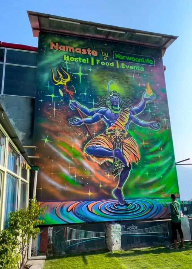 Namaste By Karwaanlife, Rishikesh Hostel Ngoại thất bức ảnh